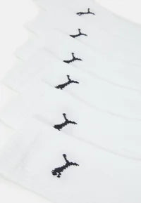 CREW ECOM UNISEX 6 PACK - Chaussettes de sport - white