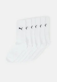 CREW ECOM UNISEX 6 PACK - Chaussettes de sport - white