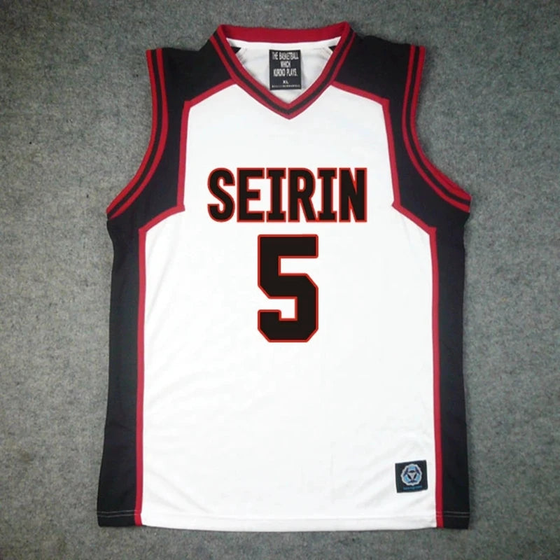 Anime Kuroko no Basket Basuke Cosplay Uniform SEIRIN Basketball 10 11 Kagami Taiga Jersey Set Sportswear T-shirt Shorts Costume
