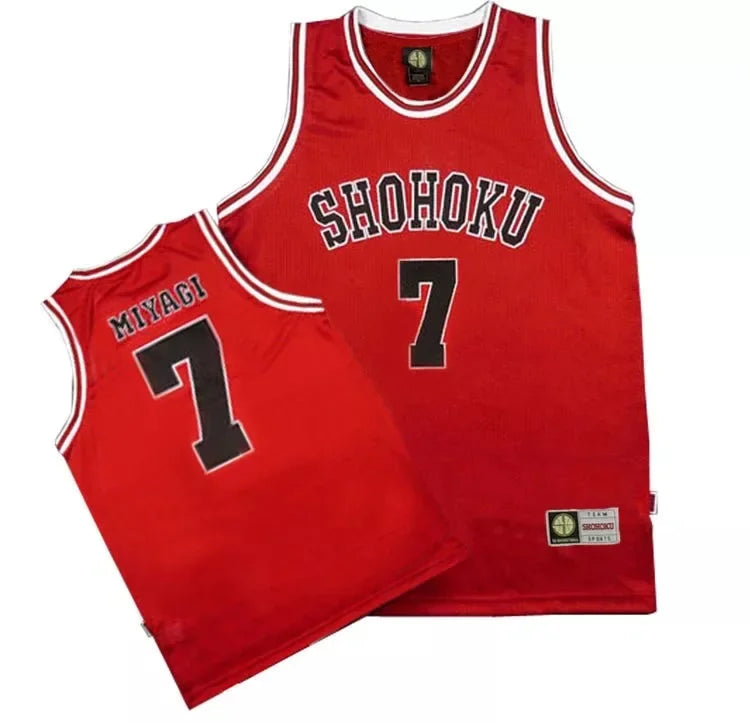 Anime Jersey Shohoku #10 Sakuragi Hanamichi Cosplay Basketball Uniform Halloween Costume Gift For Men Quality Package