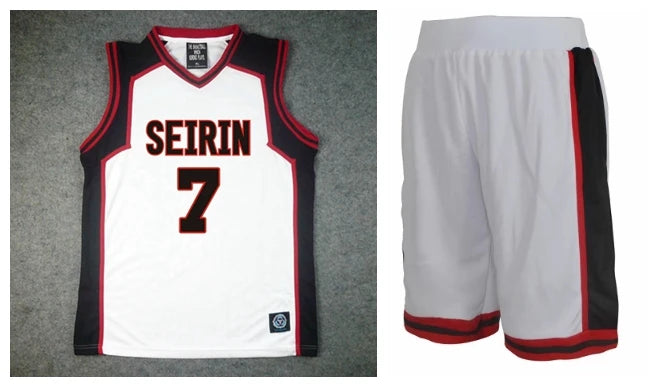 Anime Kuroko no Basket Basuke Cosplay Uniform SEIRIN Basketball 10 11 Kagami Taiga Jersey Set Sportswear T-shirt Shorts Costume