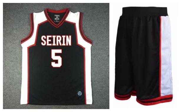 Anime Kuroko no Basket Basuke Cosplay Uniform SEIRIN Basketball 10 11 Kagami Taiga Jersey Set Sportswear T-shirt Shorts Costume