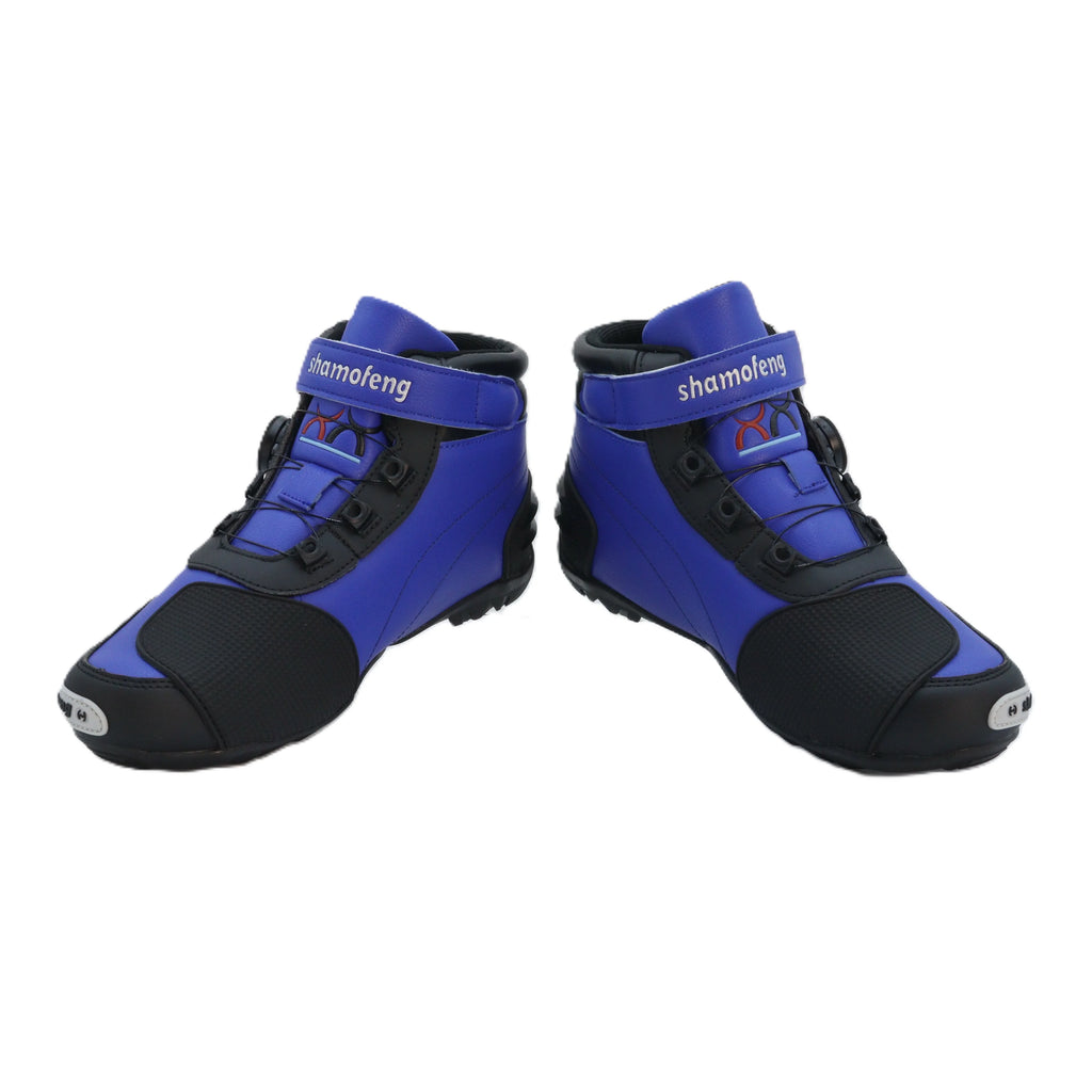 Motorcycle Boots Men Leather Motos Breathable Anti Slip Wear-resistant Riders Boots Motorbike Racing Cross-country Shoes