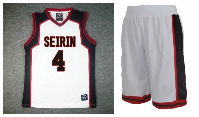 Anime Kuroko no Basket Basuke Cosplay Uniform SEIRIN Basketball 10 11 Kagami Taiga Jersey Set Sportswear T-shirt Shorts Costume