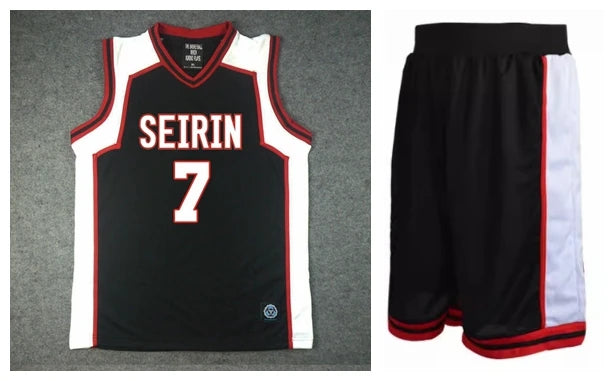 Anime Kuroko no Basket Basuke Cosplay Uniform SEIRIN Basketball 10 11 Kagami Taiga Jersey Set Sportswear T-shirt Shorts Costume