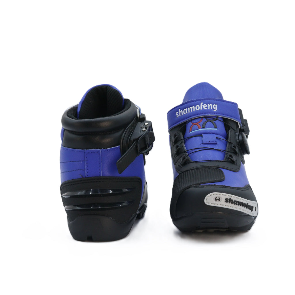 Motorcycle Boots Men Leather Motos Breathable Anti Slip Wear-resistant Riders Boots Motorbike Racing Cross-country Shoes