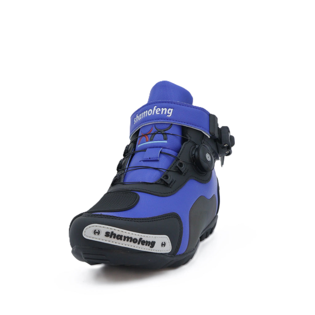 Motorcycle Boots Men Leather Motos Breathable Anti Slip Wear-resistant Riders Boots Motorbike Racing Cross-country Shoes