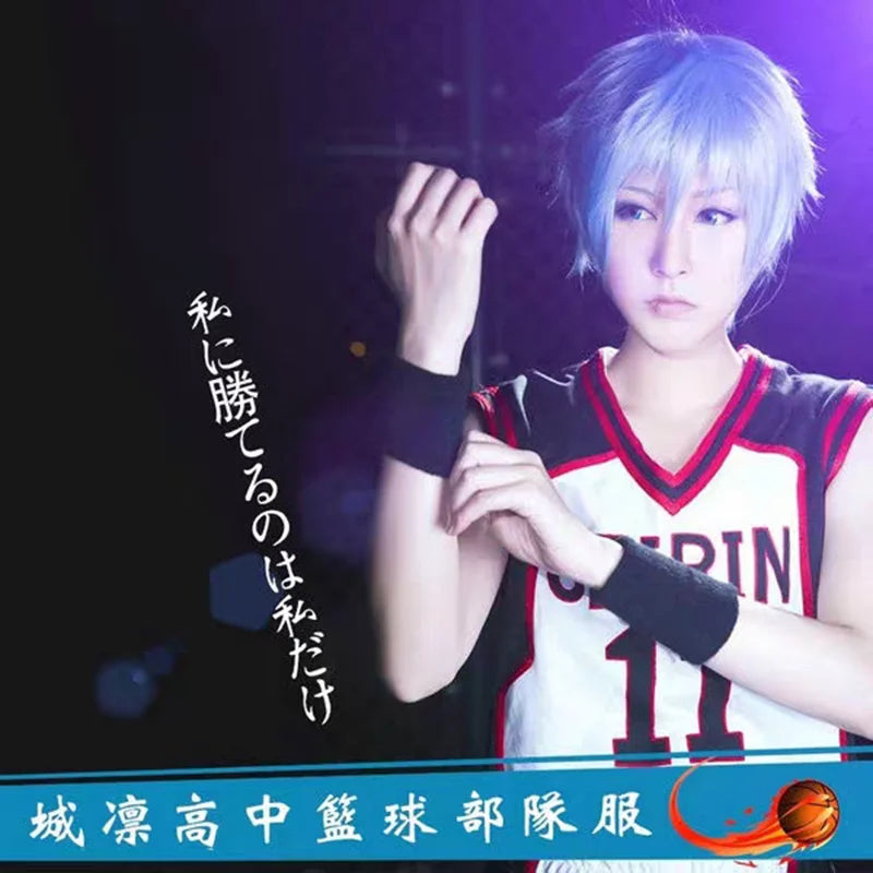 Anime Kuroko no Basket Basuke Cosplay Uniform SEIRIN Basketball 10 11 Kagami Taiga Jersey Set Sportswear T-shirt Shorts Costume