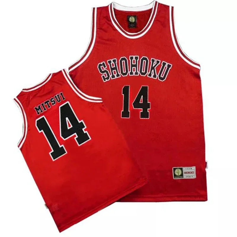 Anime Jersey Shohoku #10 Sakuragi Hanamichi Cosplay Basketball Uniform Halloween Costume Gift For Men Quality Package