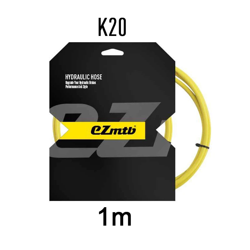 EZMTB Bike Hydraulic Brake Hose 4 Layer kevlar K20 K28 5-Layer Stainless Steel Cable for Shimano Magura Sram Avid Hope Adapters