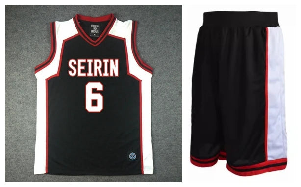 Anime Kuroko no Basket Basuke Cosplay Uniform SEIRIN Basketball 10 11 Kagami Taiga Jersey Set Sportswear T-shirt Shorts Costume