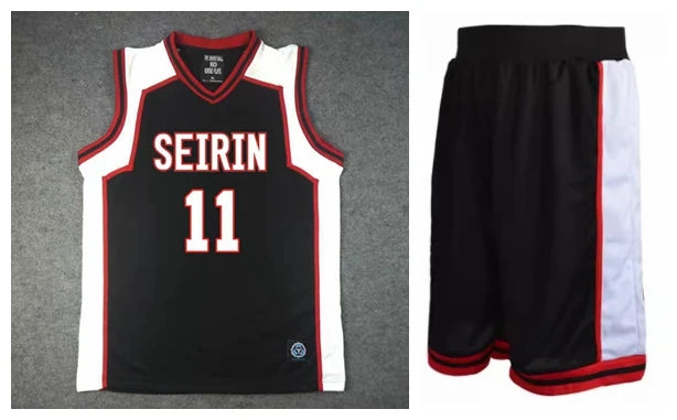 Anime Kuroko no Basket Basuke Cosplay Uniform SEIRIN Basketball 10 11 Kagami Taiga Jersey Set Sportswear T-shirt Shorts Costume