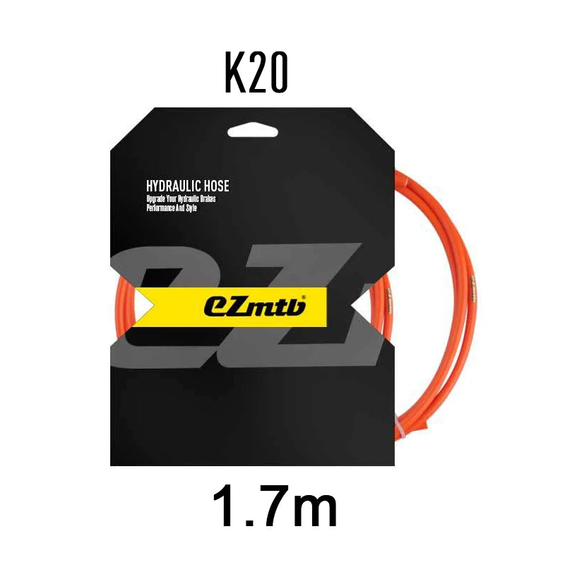 EZMTB Bike Hydraulic Brake Hose 4 Layer kevlar K20 K28 5-Layer Stainless Steel Cable for Shimano Magura Sram Avid Hope Adapters