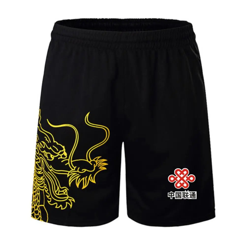sports CHINA Dragon table tennis Jerseys Shorts Men Women Child kids ping pong Jersey Table tennis Shirt Sets sport soccer shirt