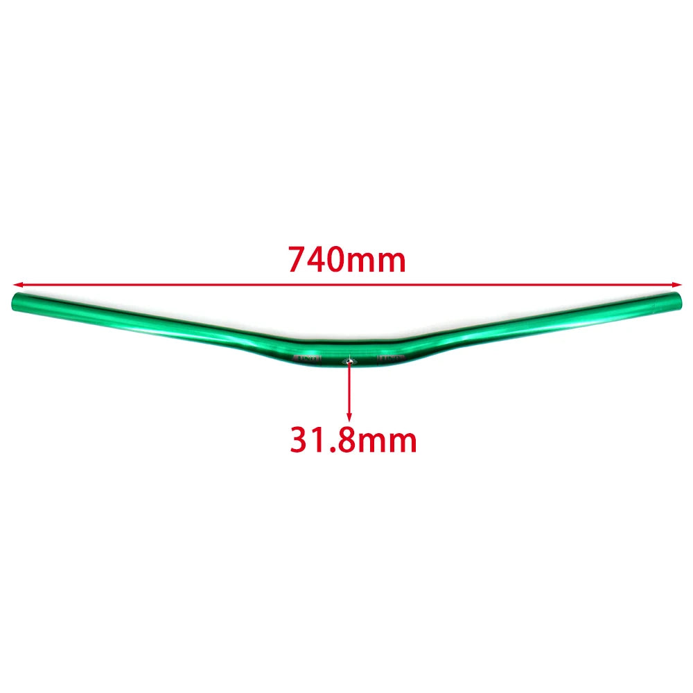 UNO Aluminum Alloy Bicycle Handlebar Extra Long Bike Handlebar 31.8MM 780MM Bicycle Bars Handlebars Bicycle Uno Steering Wheel