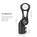 Adjustable MTB Stem For Bike Handlebar Stem 90/110/130/145mm Aluminum Alloy Mountain BMX Fixie Gear Cycling Bicycle Stems Part
