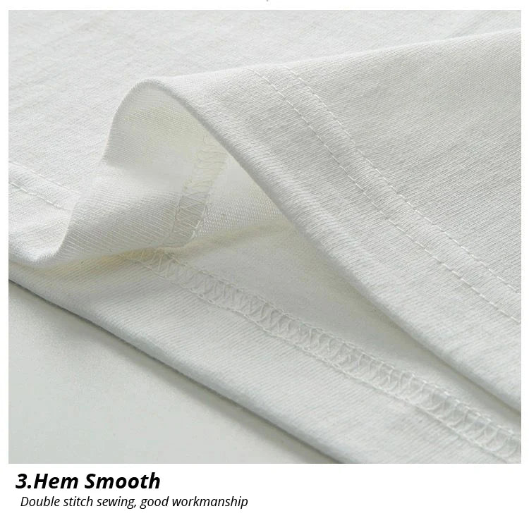 Summer Casual 100% Cotton Regular-Fit Women Crew Neck Basic White T-Shirts