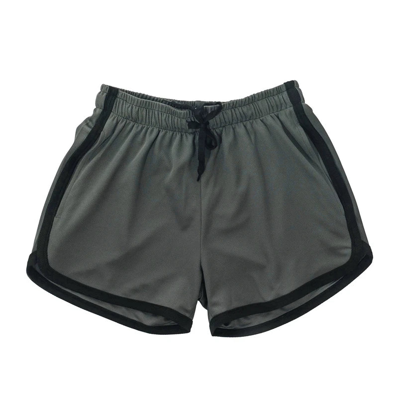 2020 Summer Mens Sport Shorts Fashion Solid Color Slimd Fit Elastic Waist Short Pants Workout Gym Runing Quick Dry Shorts