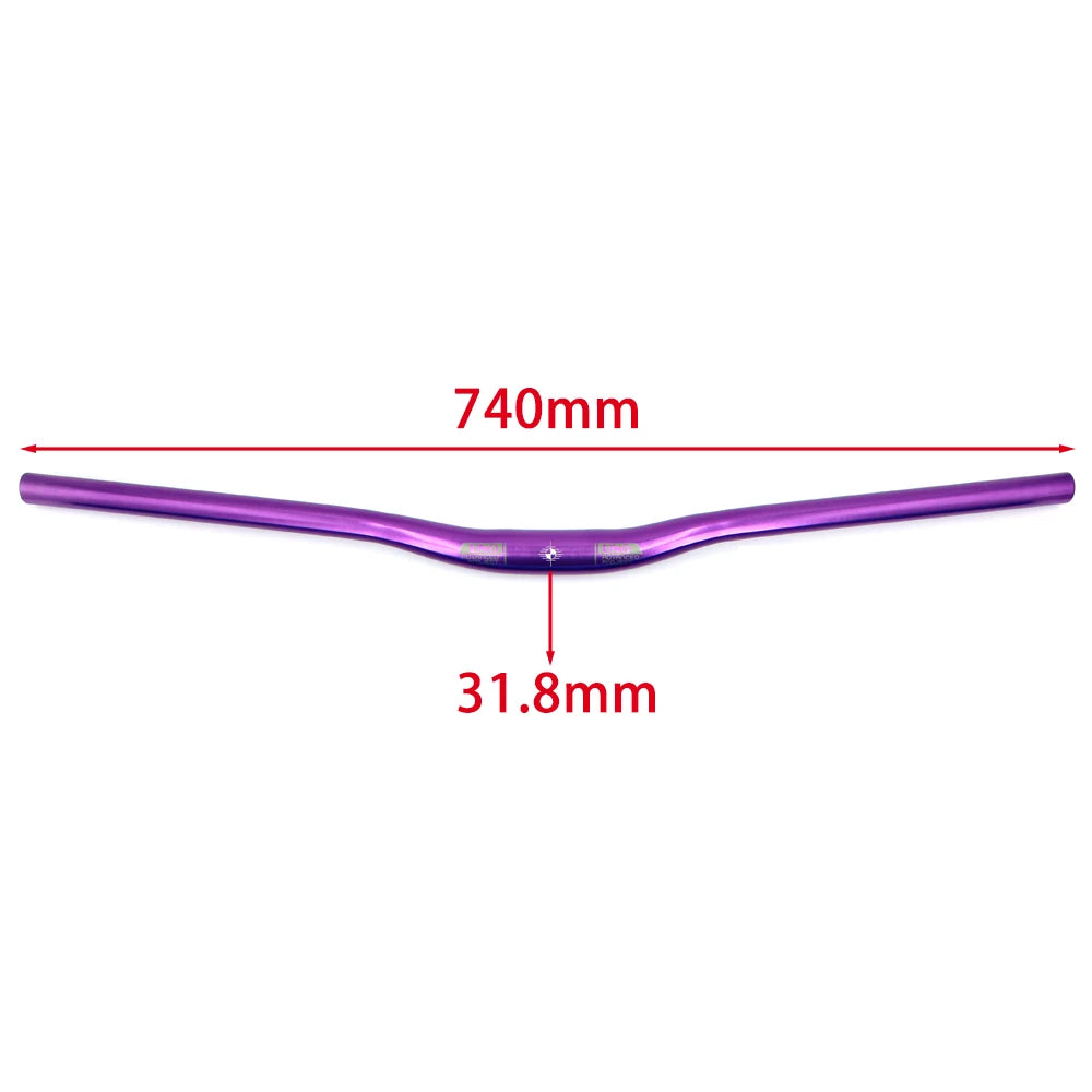 UNO Aluminum Alloy Bicycle Handlebar Extra Long Bike Handlebar 31.8MM 780MM Bicycle Bars Handlebars Bicycle Uno Steering Wheel