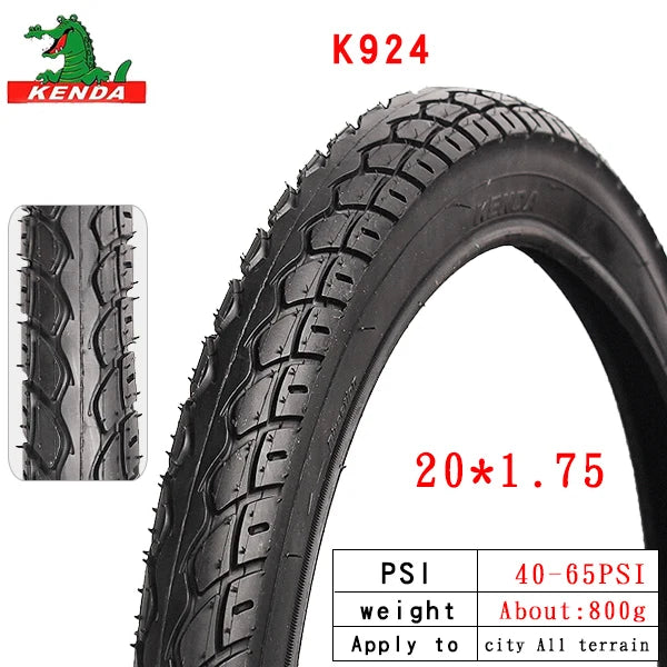 Kenda 20 inch bike tire 20 * 1.25/1.35/1.5/1.75/1.95/2.0/2.125 small wheel tire 20 * 1 1 / 8 20 / 1 3 / 8 folding bicycle tire