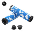 PCycling-Ultralight Bicycle Grips, Camouflage Sponge, Comfortable, Non-slip, Absorption Handle Tape, MTB Road Bike Parts