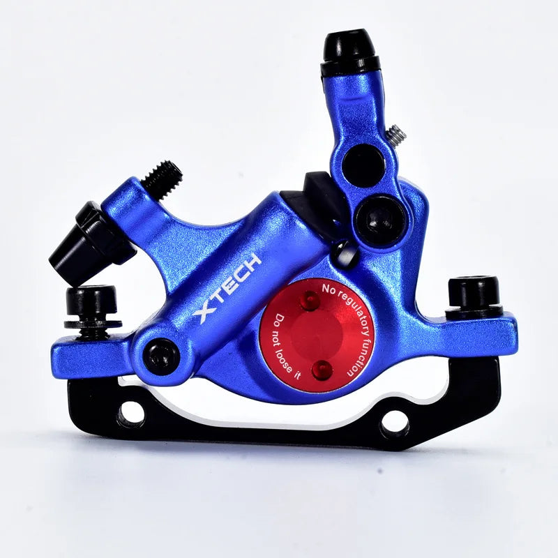 ZOOM Bicycle Hydraulic Disc Brake MTB Mountain Road Bike Bicycle Hydraulic Oil Line Pulling Disc Brake XTECH HB100 Front & Rear