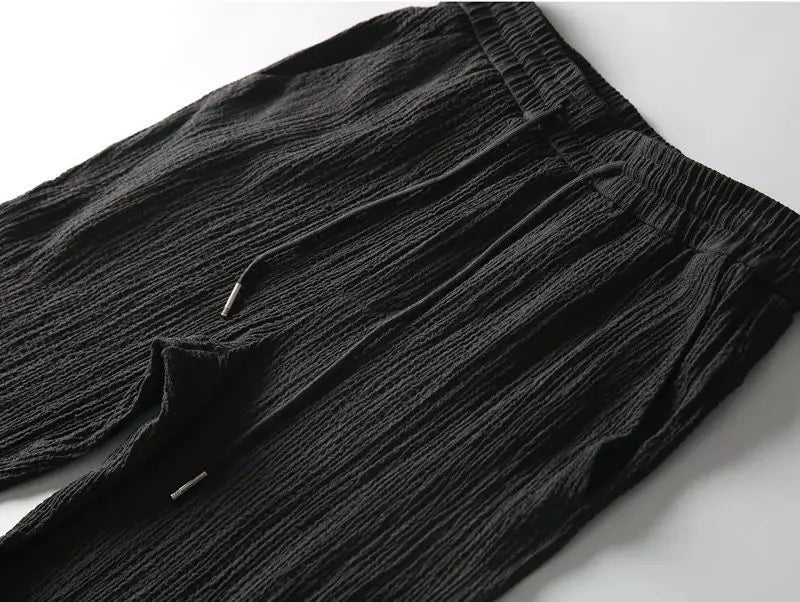 (Shirt + trousers)2026 summer men fashion classic shirt men's business casual fashion shirts men A set of clothes size M-4XL
