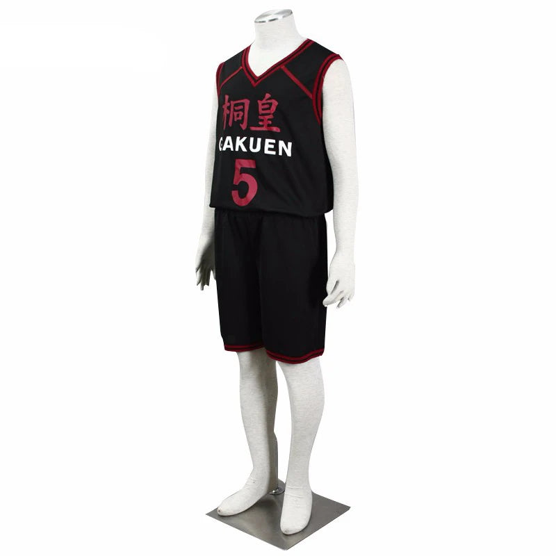 Anime Jersey Kuroko No Basuke Cosplay Costume Too Gakuen School Basketball Team Sport Outfit Aomine Daiki Jersey