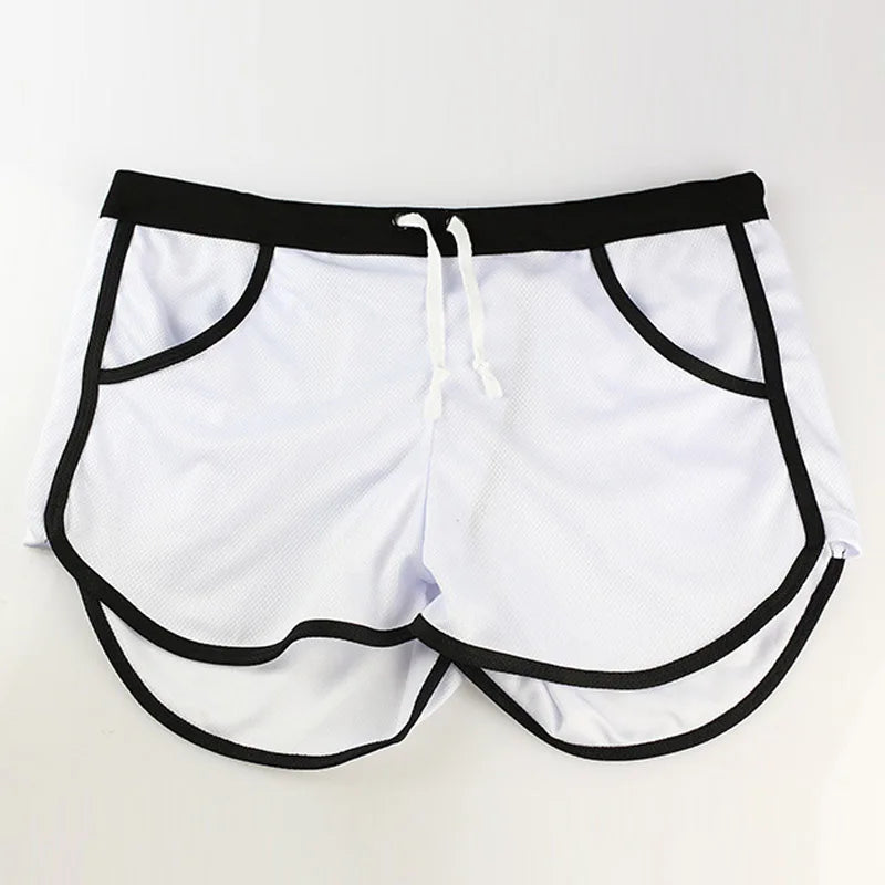 Men Shorts Summer Men's Quick Dry Beach Shorts Casual Comfort Mid Waist Swim Shorts Men Plus Size 3XL Swimwear Short Pants Men