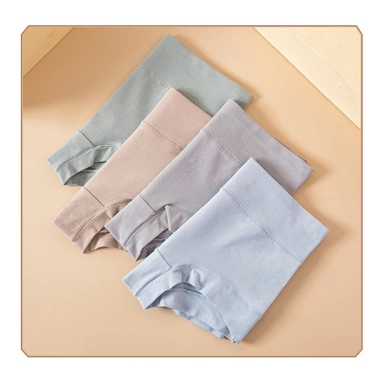 High Waist 4Pcs/Set Cotton Panties Women Briefs Seamless Body Shaper Breathable Underwear Comfort Female Lingerie Plus Size 5XL