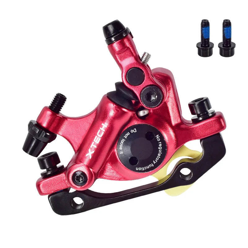 ZOOM Bicycle Hydraulic Disc Brake MTB Mountain Road Bike Bicycle Hydraulic Oil Line Pulling Disc Brake XTECH HB100 Front & Rear