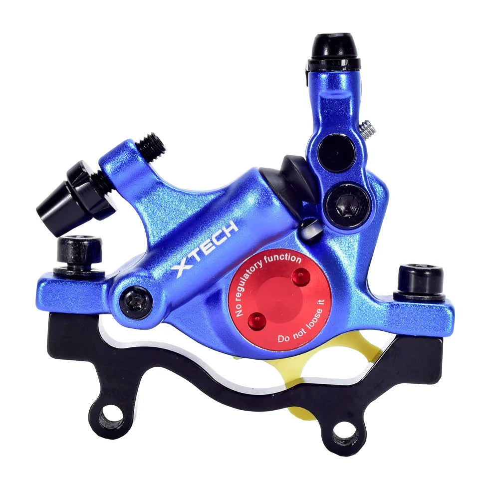 ZOOM Bicycle Hydraulic Disc Brake MTB Mountain Road Bike Bicycle Hydraulic Oil Line Pulling Disc Brake XTECH HB100 Front & Rear