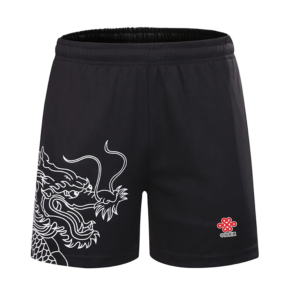sports CHINA Dragon table tennis Jerseys Shorts Men Women Child kids ping pong Jersey Table tennis Shirt Sets sport soccer shirt