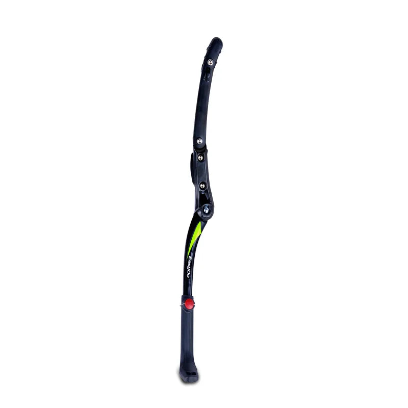 Easydo Bicycle Stand Aluminum Alloy Side kickstand Bicycle Universal for 26-29 Inch MTB Road Bike Height Adjustable Rubber Foot