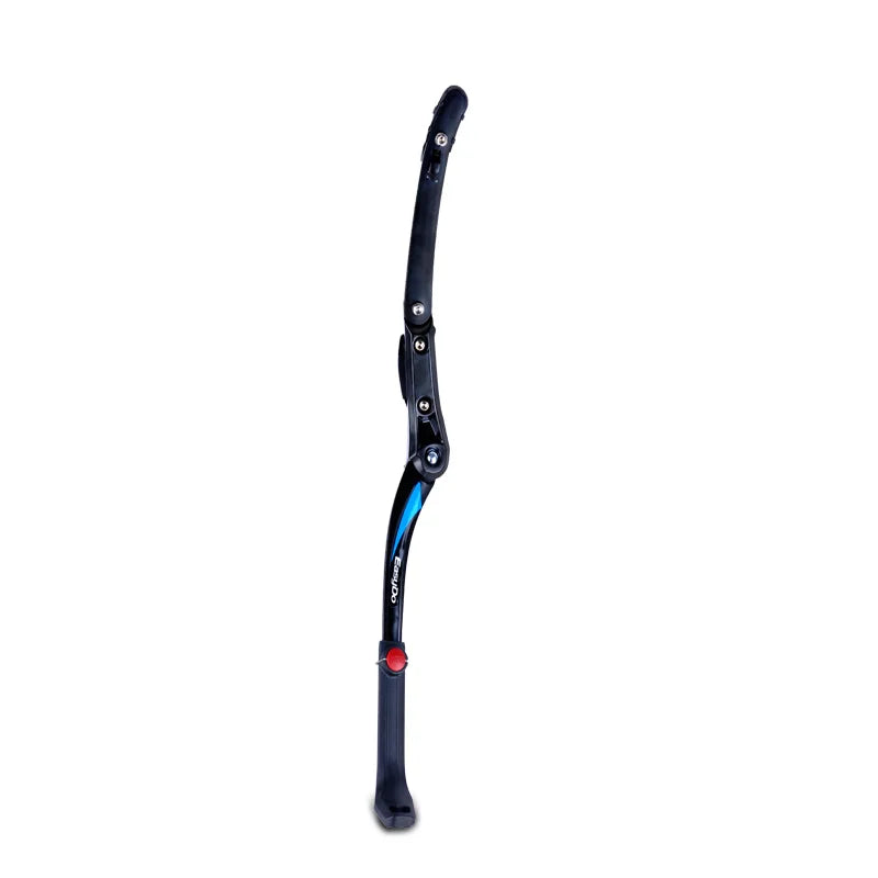 Easydo Bicycle Stand Aluminum Alloy Side kickstand Bicycle Universal for 26-29 Inch MTB Road Bike Height Adjustable Rubber Foot
