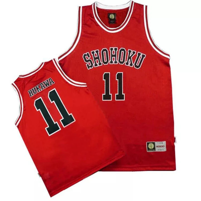 Anime Jersey Shohoku #10 Sakuragi Hanamichi Cosplay Basketball Uniform Halloween Costume Gift For Men Quality Package