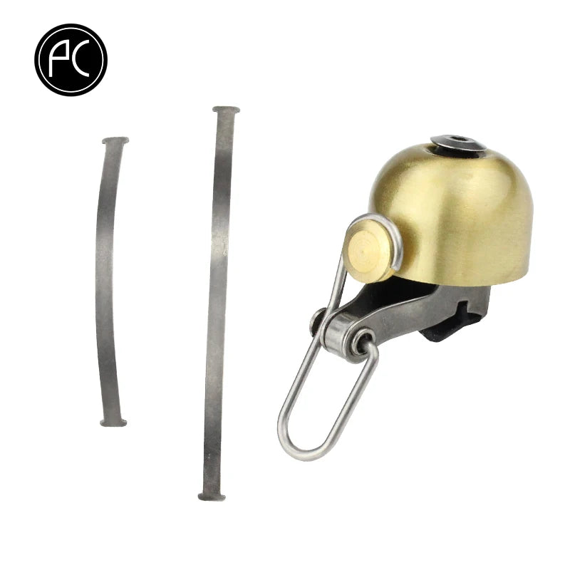 PCycling Bicycle Bell Classic Bike Bell Retro Cycling Bell Alarm Copper Ring Handlebar Horn MTB Road Bike Accessories Free Size