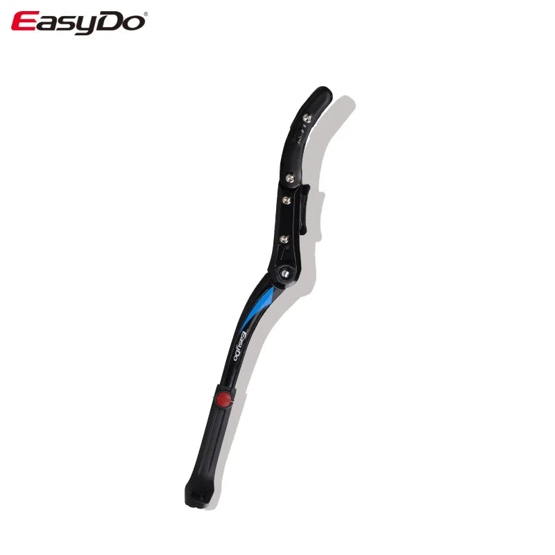 Easydo Bicycle Stand Aluminum Alloy Side kickstand Bicycle Universal for 26-29 Inch MTB Road Bike Height Adjustable Rubber Foot
