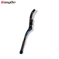 Easydo Bicycle Stand Aluminum Alloy Side kickstand Bicycle Universal for 26-29 Inch MTB Road Bike Height Adjustable Rubber Foot