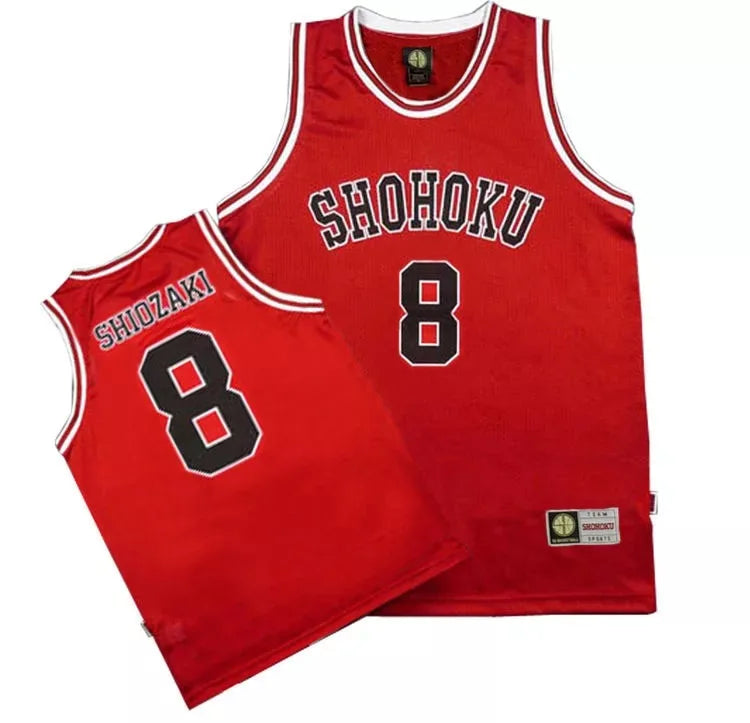 Anime Jersey Shohoku #10 Sakuragi Hanamichi Cosplay Basketball Uniform Halloween Costume Gift For Men Quality Package