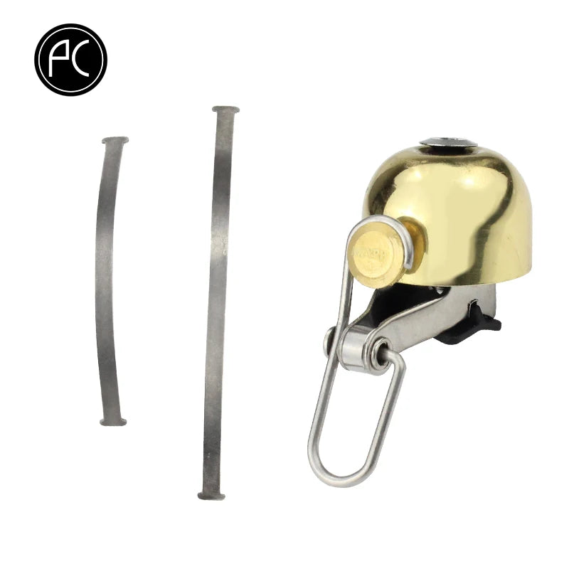 PCycling Bicycle Bell Classic Bike Bell Retro Cycling Bell Alarm Copper Ring Handlebar Horn MTB Road Bike Accessories Free Size
