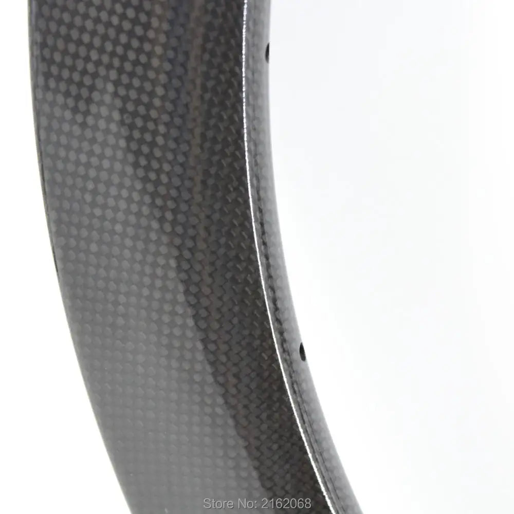 Newest 50mm 700C gravel bike 3K UD full carbon fibre bicycle wheels clincher tubeless rims 28mm 34mm width no brake surface