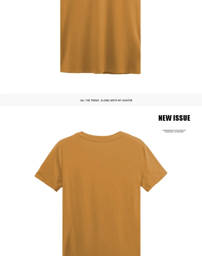 2026 Brand New Men T Shirt Tops V neck Short Sleeve Tees Men's Fashion Fitness Hot T-shirt For Male Man T-shirt Size 5XL