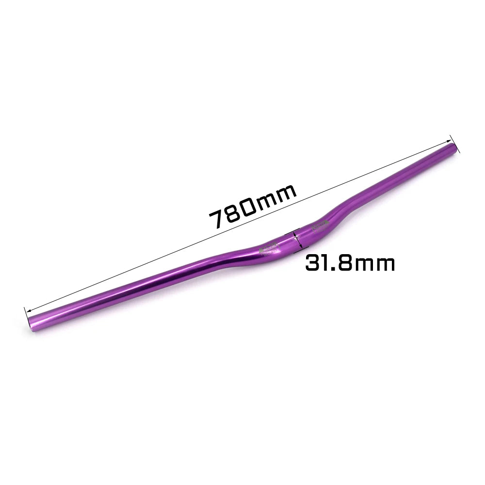 UNO Aluminum Alloy Bicycle Handlebar Extra Long Bike Handlebar 31.8MM 780MM Bicycle Bars Handlebars Bicycle Uno Steering Wheel