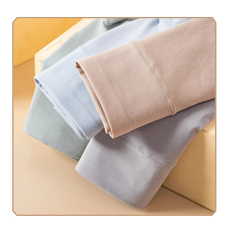 High Waist 4Pcs/Set Cotton Panties Women Briefs Seamless Body Shaper Breathable Underwear Comfort Female Lingerie Plus Size 5XL