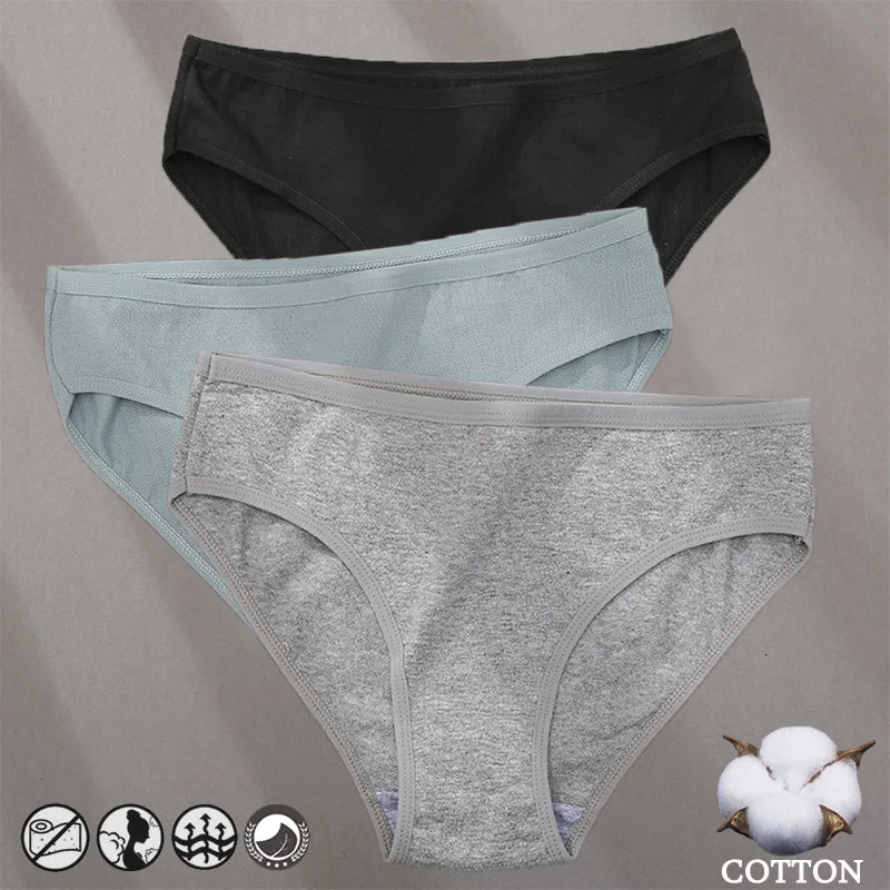 Cotton Panties Jacquard Design Pattern Women Panties Underwear Sexy Female Lingerie Briefs Solid Color Intimate Pantys for Woman