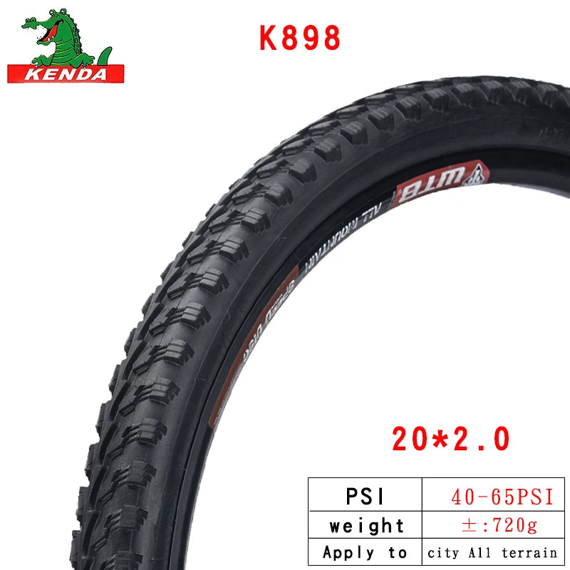Kenda 20 inch bike tire 20 * 1.25/1.35/1.5/1.75/1.95/2.0/2.125 small wheel tire 20 * 1 1 / 8 20 / 1 3 / 8 folding bicycle tire
