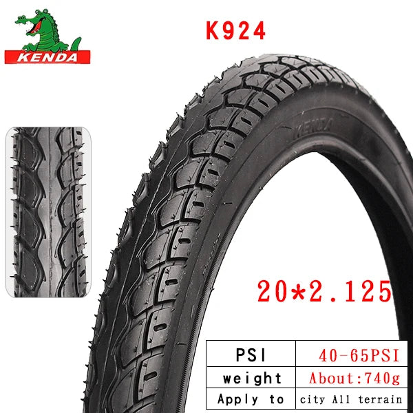 Kenda 20 inch bike tire 20 * 1.25/1.35/1.5/1.75/1.95/2.0/2.125 small wheel tire 20 * 1 1 / 8 20 / 1 3 / 8 folding bicycle tire