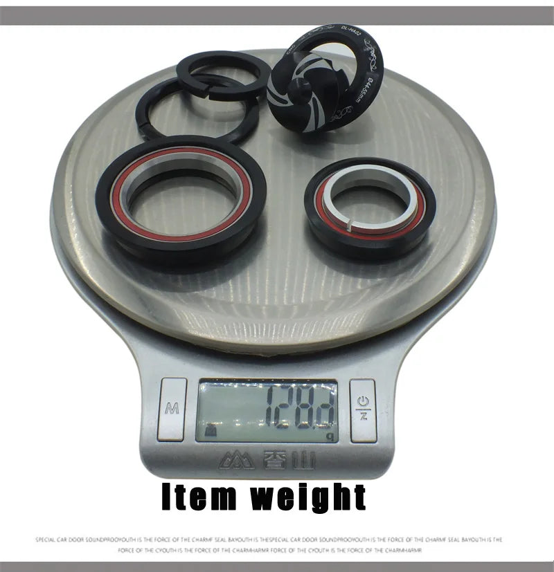 1-1/8 Bicycle Headset 44x28.6 & 55/56x39.8/30MM Tapered 28.6 Straight Tube Bike Fork Internal Steering 2 Bearing Pads