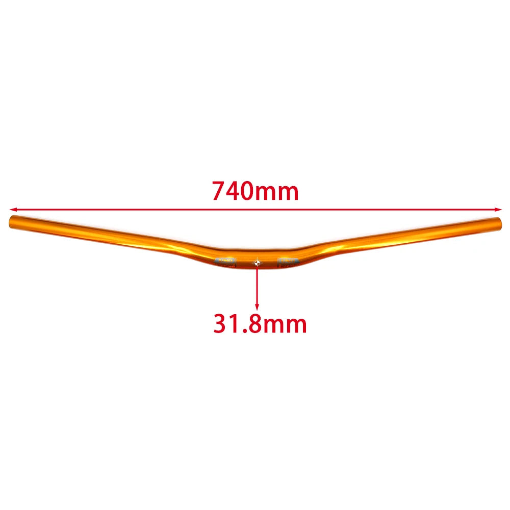 UNO Aluminum Alloy Bicycle Handlebar Extra Long Bike Handlebar 31.8MM 780MM Bicycle Bars Handlebars Bicycle Uno Steering Wheel